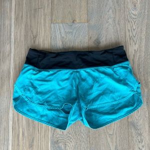 Lululemon Speed Up Short - Blue Granite Color, Size 6